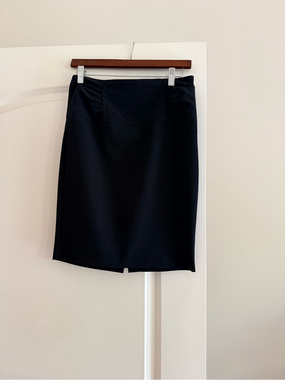 I.N. San Francisco Black Pencil Skirt - Sleek Office Staple